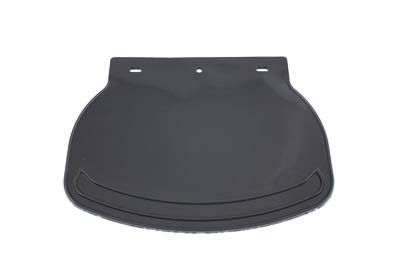 Mud Flap Rubber Black Plain fits Harley Davidson