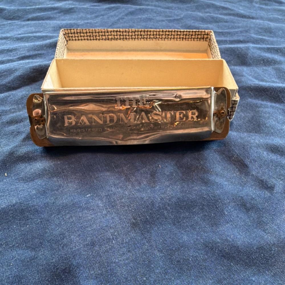 Bandmaster Diatonic Harmonica Key C Vintage with Original Box
