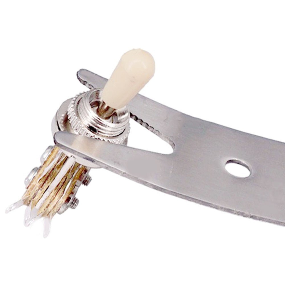 Professional Grade Guitar Tool 2PCS Spanner Wrench Set for Knob Replacement