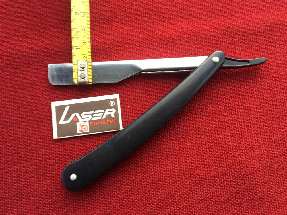 Vintage USSR Straight Razor Replaceable Disposable Blades