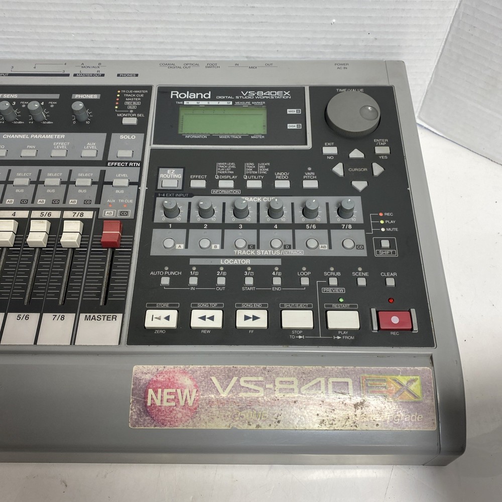 Roland VS-840EX Digital Studio Workstation / Multitrack Recorder *read*