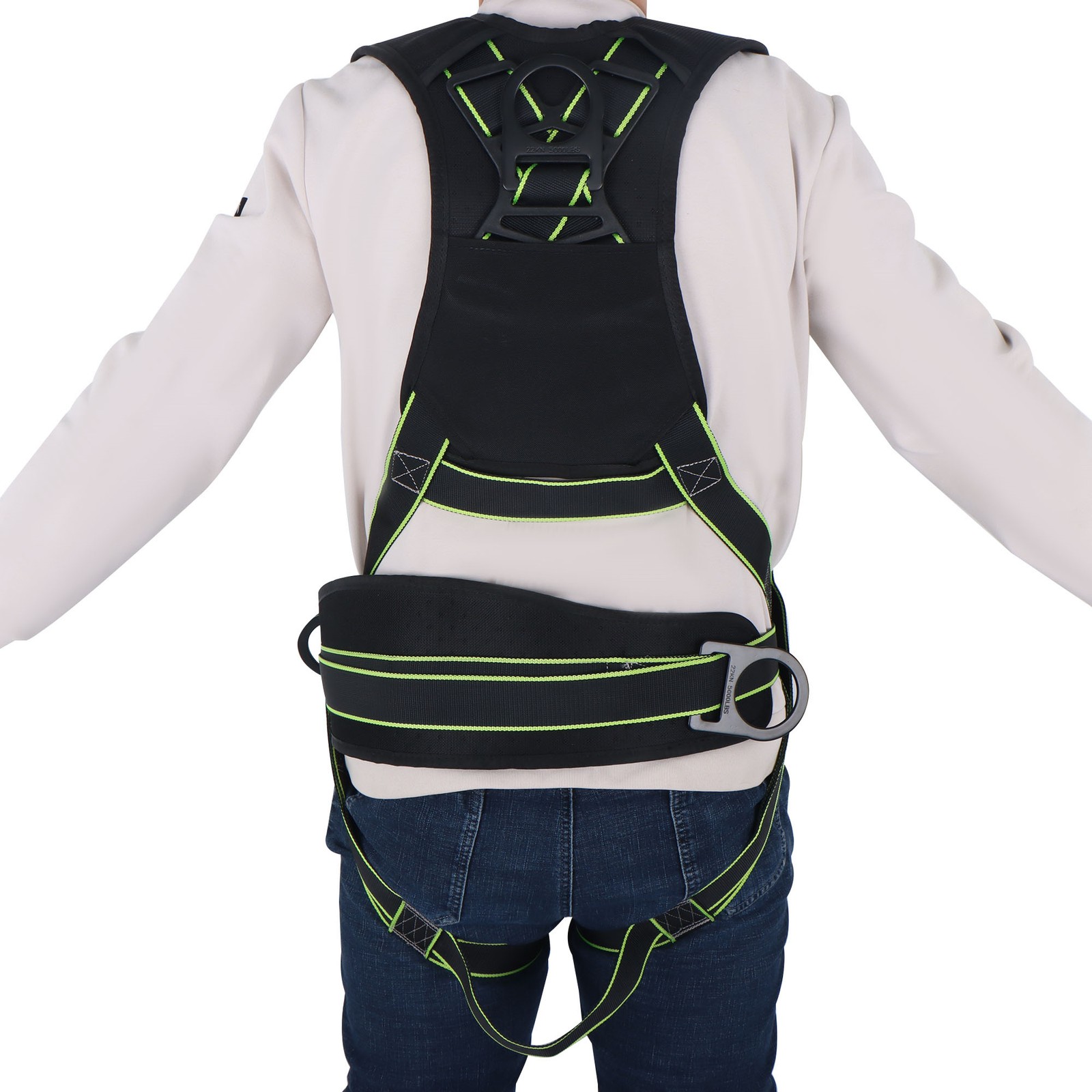 Fall Protection Full-Body Premium Safety Harness 5 points (S – XL) D-Rings