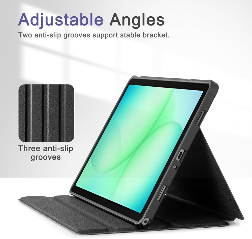 Samsung Galaxy Tab A11+ 11” Case 2025, Multi-Angle Viewing, Auto Sleep/Wake