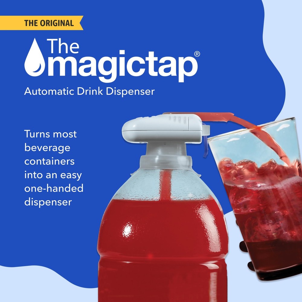 Automatic Drink Dispenser - Hands-Free Beverage Dispenser for Fridge - Perfec...