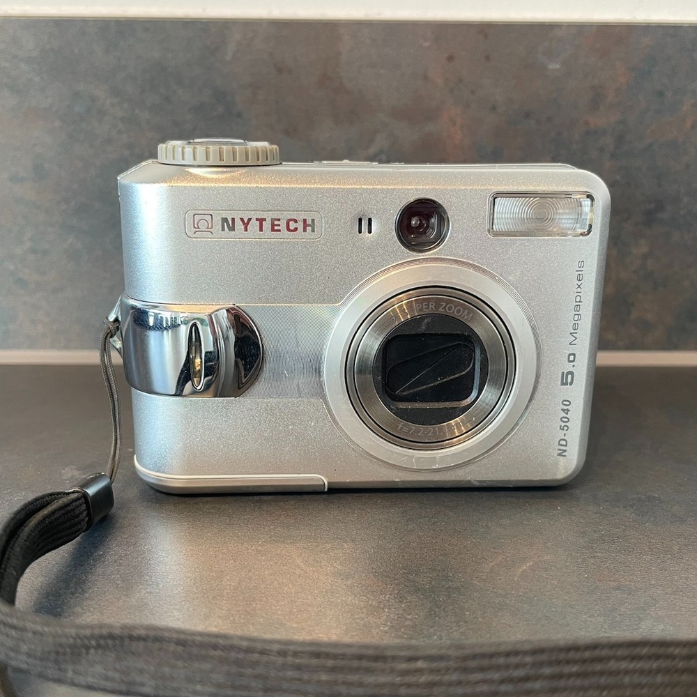 Nytech ND-5040 Digital Camera 5.0MP SILVER, Tested & Working