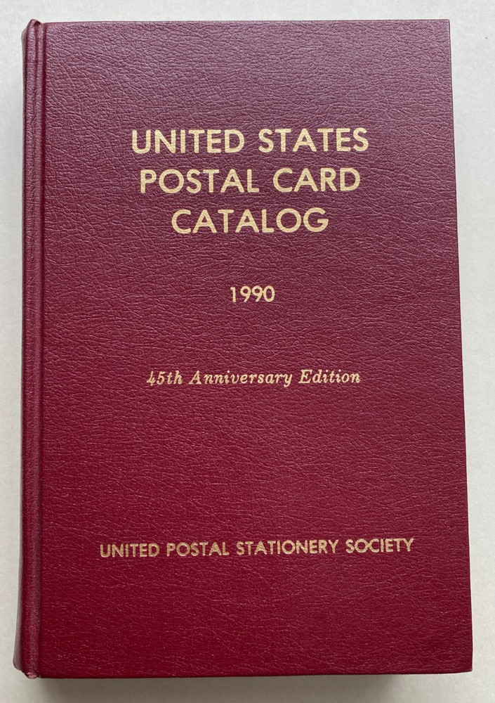 UPSS 1990 United States Postal Card Catalog