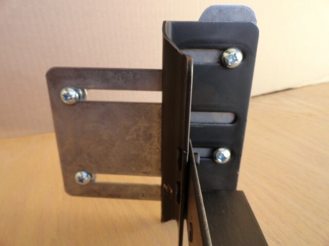 Bed Frame Headboard, Footboard, Rail Bracket Modification Plates + ALL Hardware 
