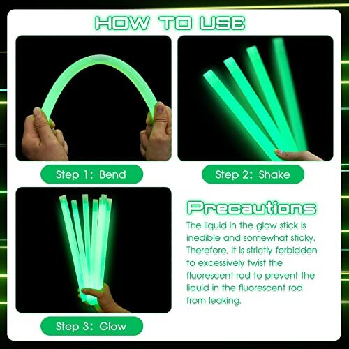 10 Pcs 14"Glow Sticks Jumbo Light Emergency Glow Sticks for Camping Survival Kit