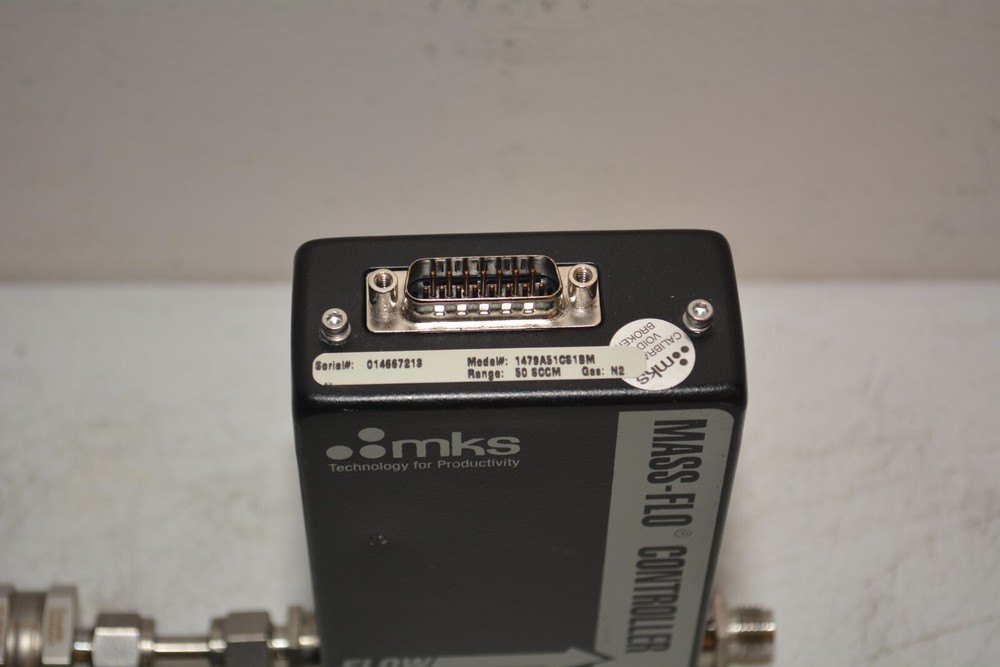 MKS Instruments 1479A51CS1BM Gas: N2 Flow: 50 SCCM Mass-Flo Controller #W4732