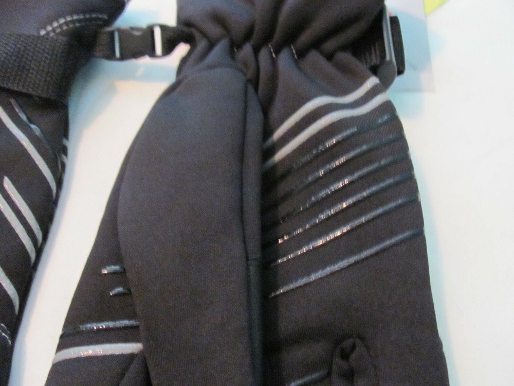 NWT SZ S-M XERSION 3M THINSULATE INSULATION / ISOLANT BLACK MEN'S GLOVES