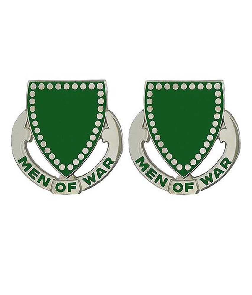 33rd Armored Cavalry US Army Unit Crest (pair)