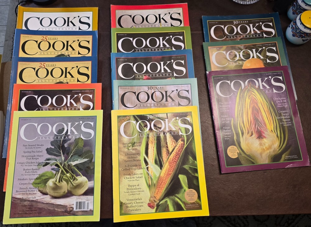 Cook's Illustrated Magazines