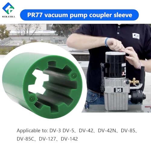 PR77 Vacuum Pump Coupler Sleeve Flexible Coupler Replace for DV-3 DV-5 DV-42