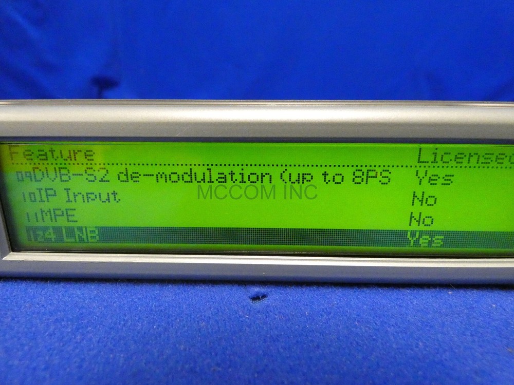 Harmonic ProView 7100 Series PVR-7110 Integrated Receiver/ Decoder w/LNB