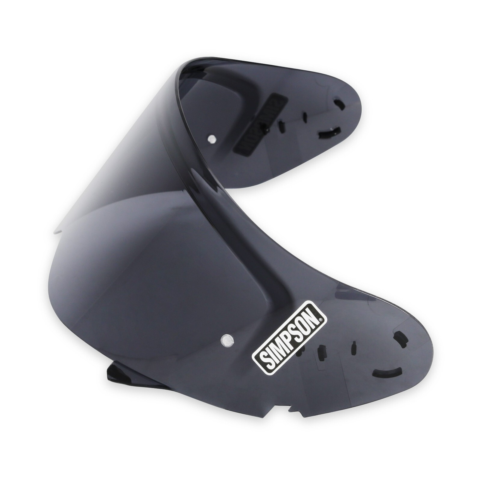 Simpson Motorcycle Helmet Replacement Shield Dark Smoke For Ghost & Speed Bandit