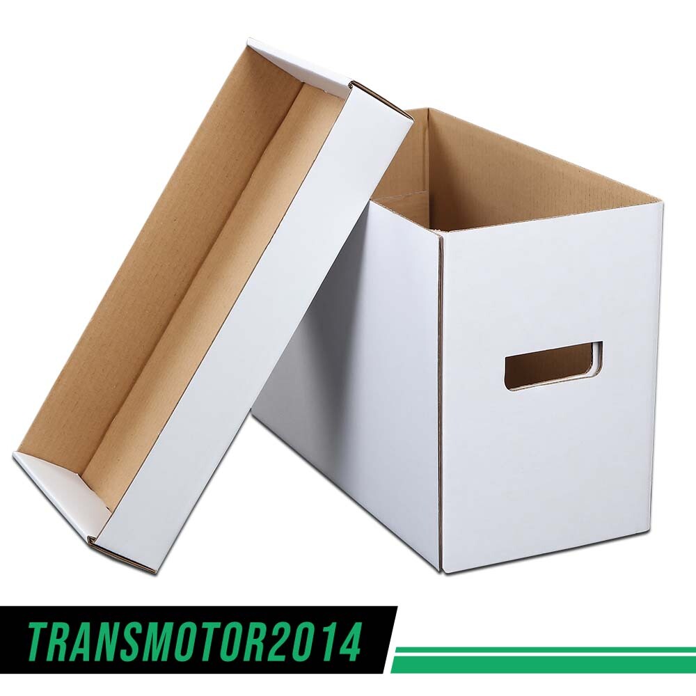 3Pcs Comic Books Storage Boxes Short Holds 150-175 Stackable Durable Archive