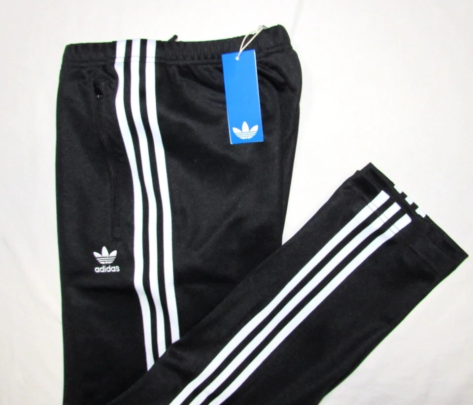 adidas Originals Beckenbauer Classic Track Pants Black II5764 Men's All Sizes