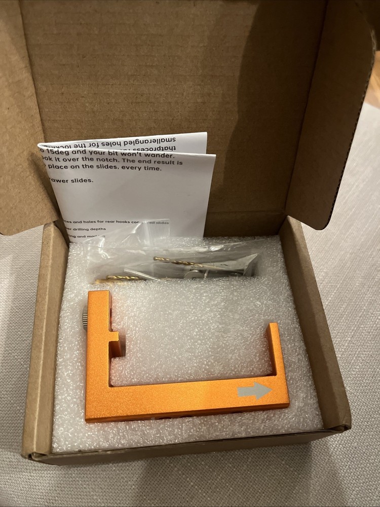 Undermount Drilling Guide - Durable Aluminum Drill Angle Guide w/Steel Insert...