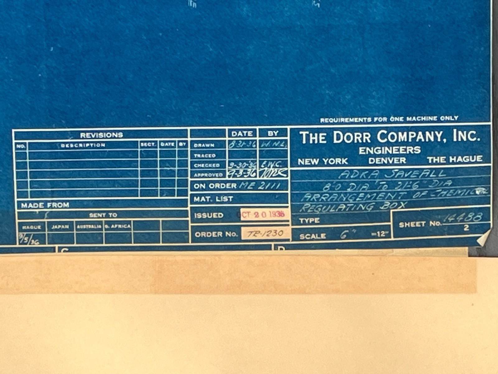 Lot 7 Vtg Industrial Blueprints Champion Paper Dorr Blue Print Cleveland Adka
