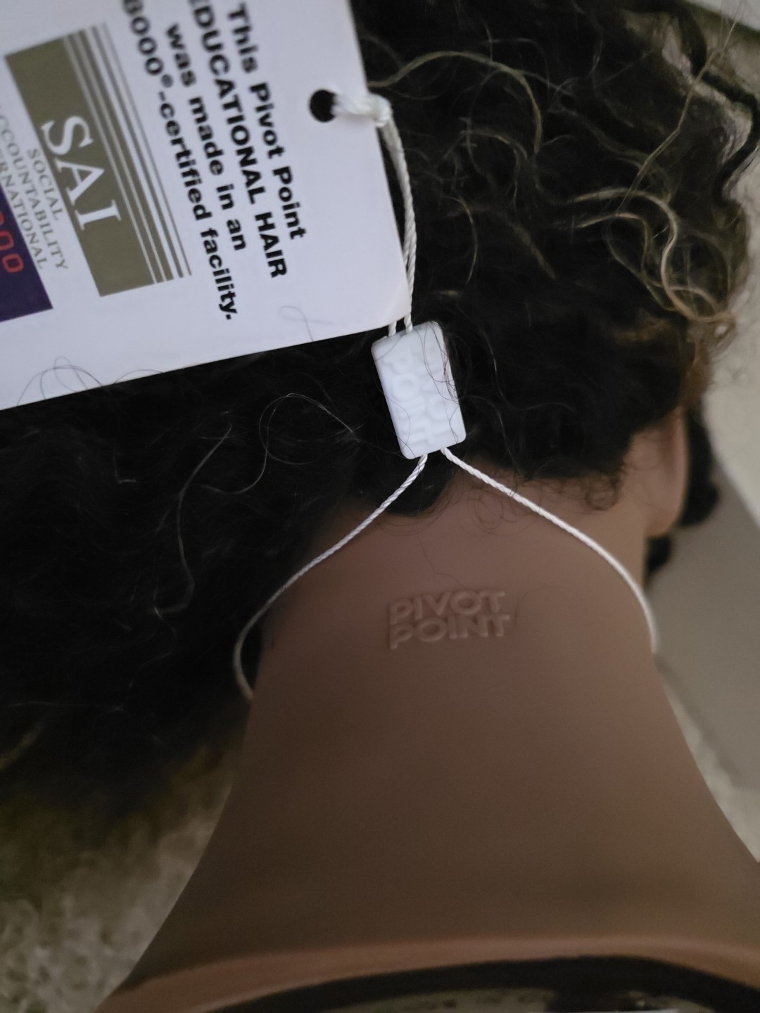 Pivot Point Janet Textured Hair Mannequin Head For Practice Pre-Owned