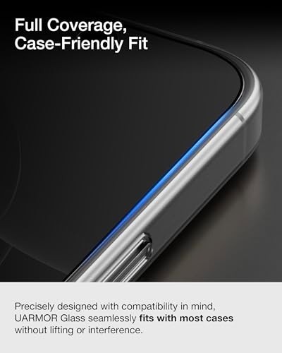 3 Pack Tempered Glass Screen Protector for iPhone 17 Pro Max - 9H Shatterproof,