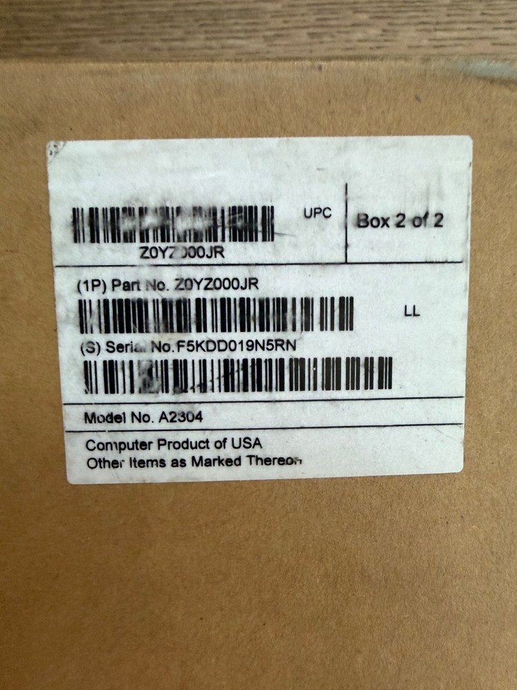 NEW UNOPENED Mac Pro Rack Mount Rails - A2304