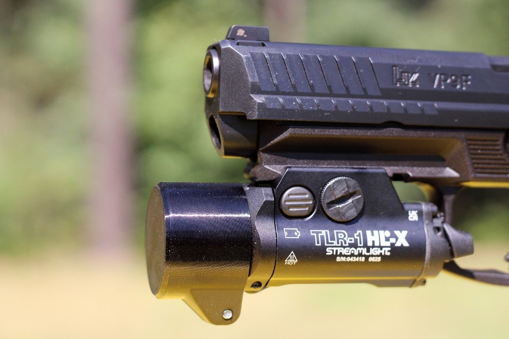 CUSTOM Tactical Weapons Light Range Cap/Lens Cover Stream Light Olight