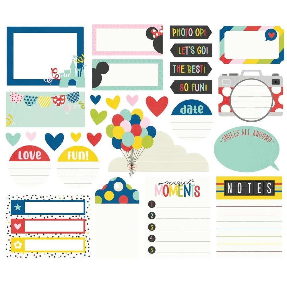 Simple Stories ~ SAY CHEESE MAGIC ~ Journal Bits ~ Disney