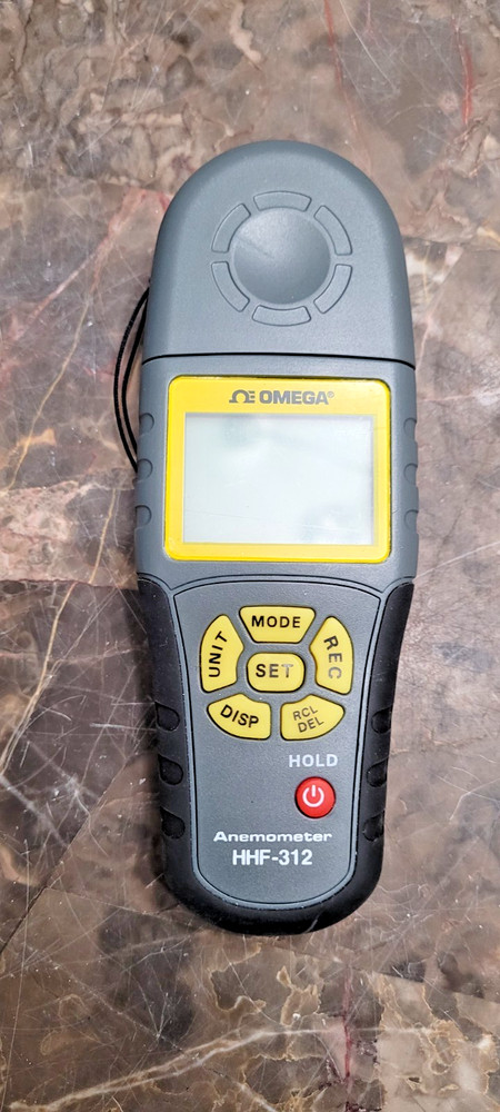 Omega Handheld Anemometer with Wind Chill Function HHF-312