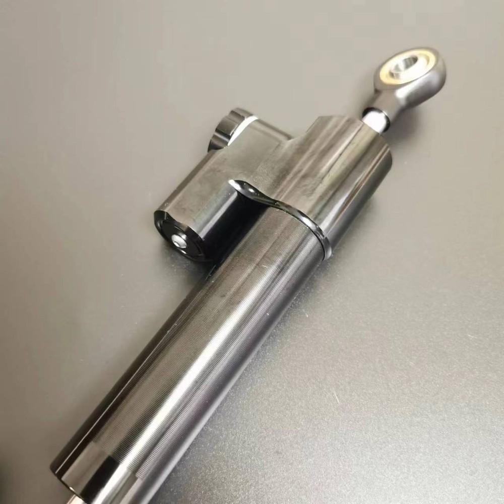 Universal CNC Motorcycle Steering Damper Stabilizer Linear Reversed Safe Control