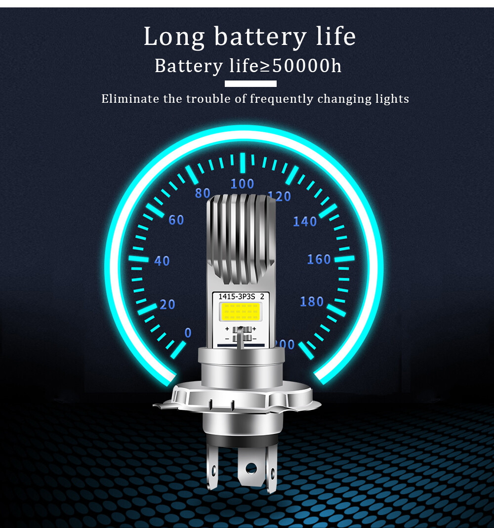 Ultra Hi/Lo LED Bulb for Kawasaki Vulcan 1700 Classic/Nomad 2009-2014 Visibility