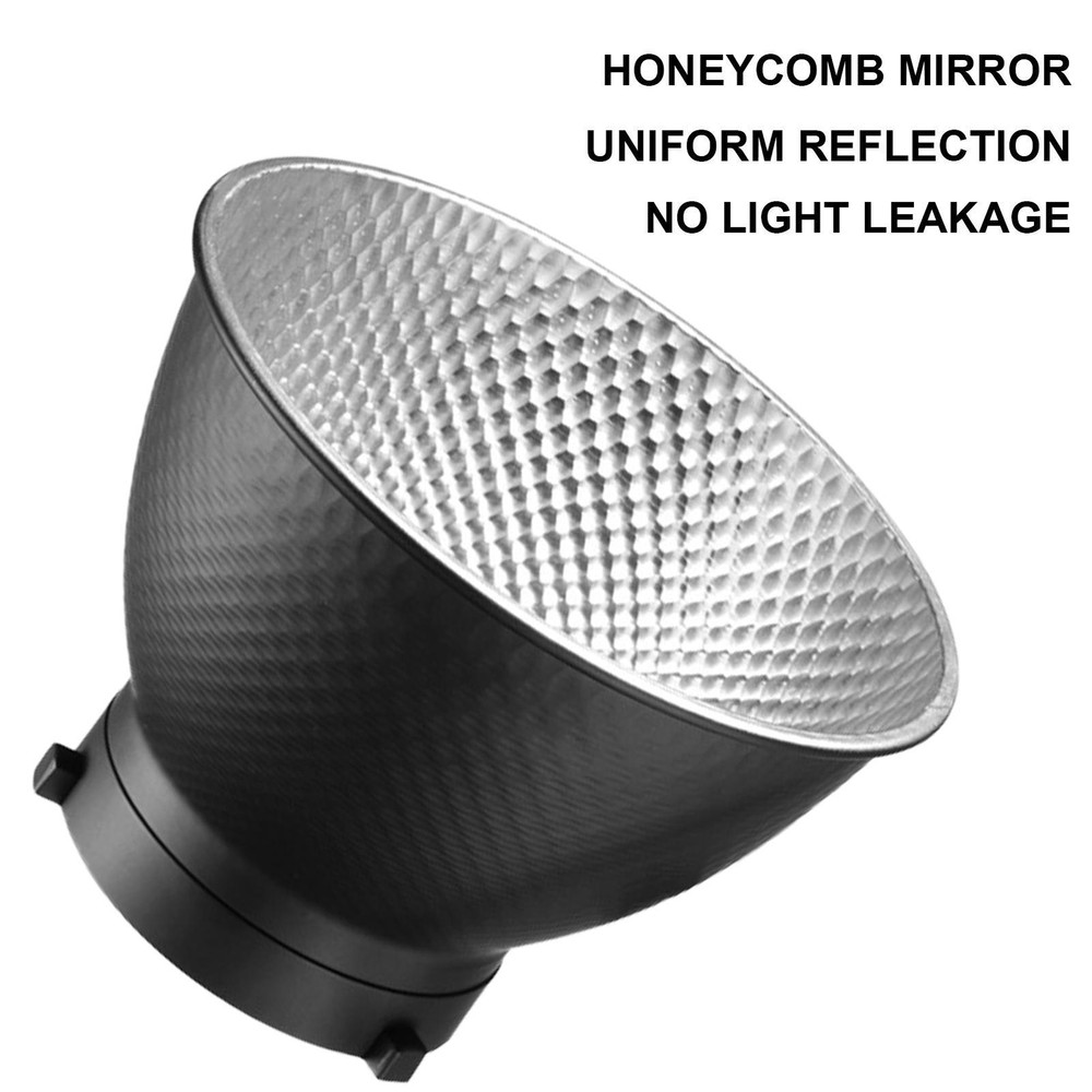 18cm Metal Parabolic Softbox Quick Release Grid Parabolic Softbox