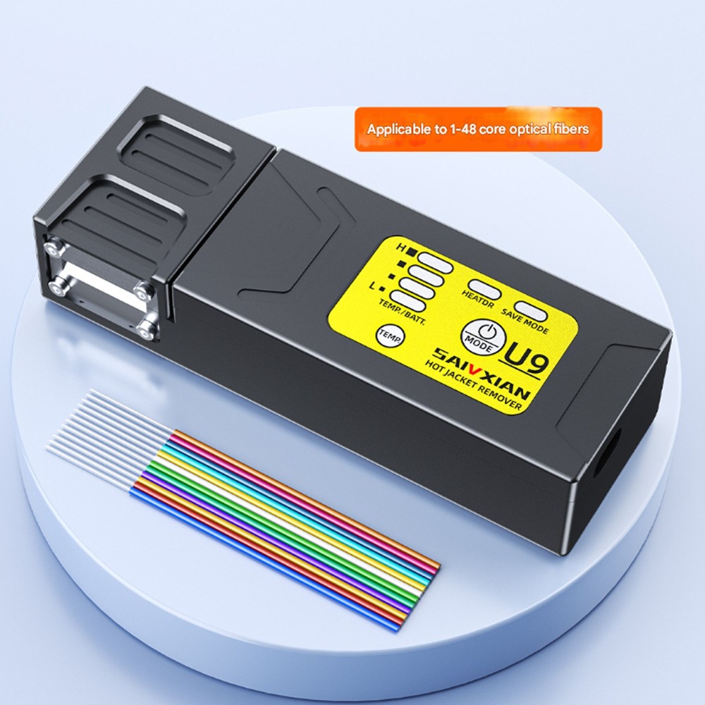 Fiber Optic Thermal Stripper Rechargeable Auto Heating Efficient Stripping Tool