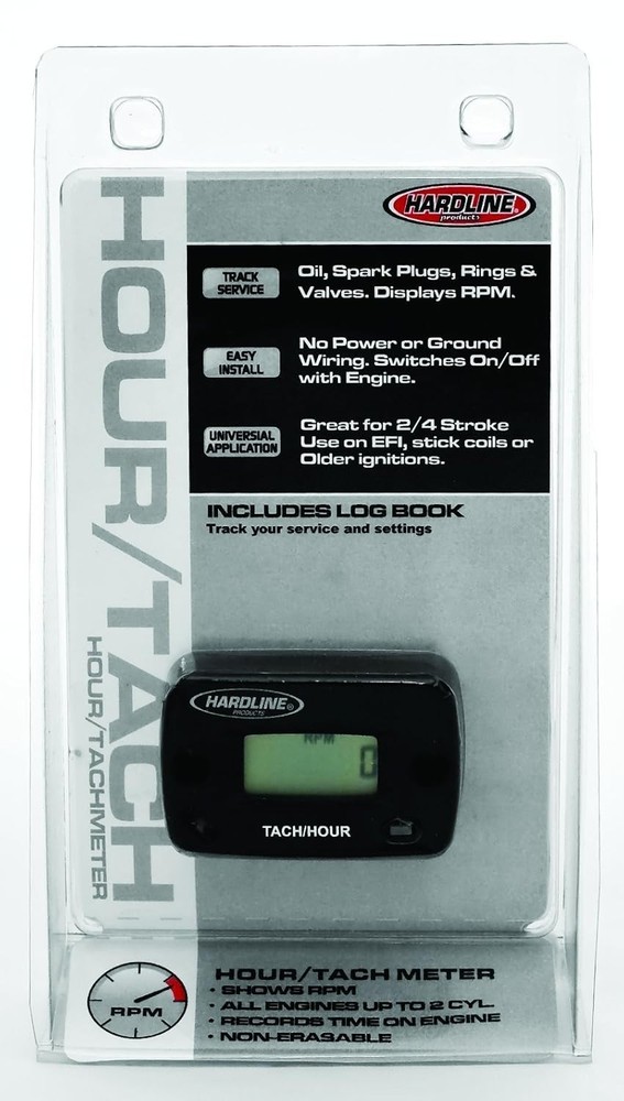 Durable Inductive Hour Meter - Fits Dirt Bikes/ATVs