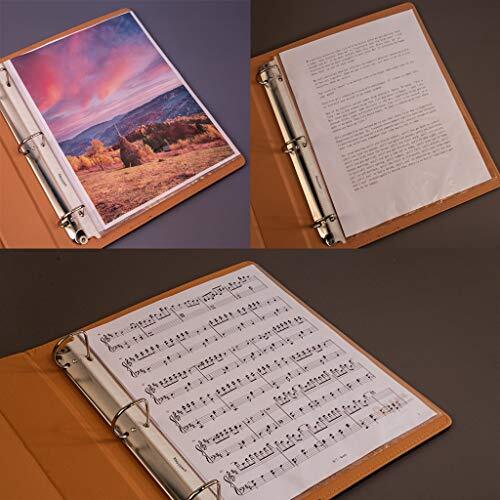 Sheet Protectors for 3 Ring Binders - 100 Pack Letter Size Top 100 Sheets Clear