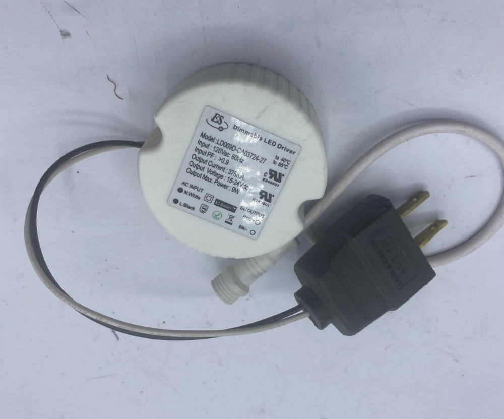 ES DIMMABLE LED Driver Current Electronic Power Supply LD009D-CA03724-27 ⭐