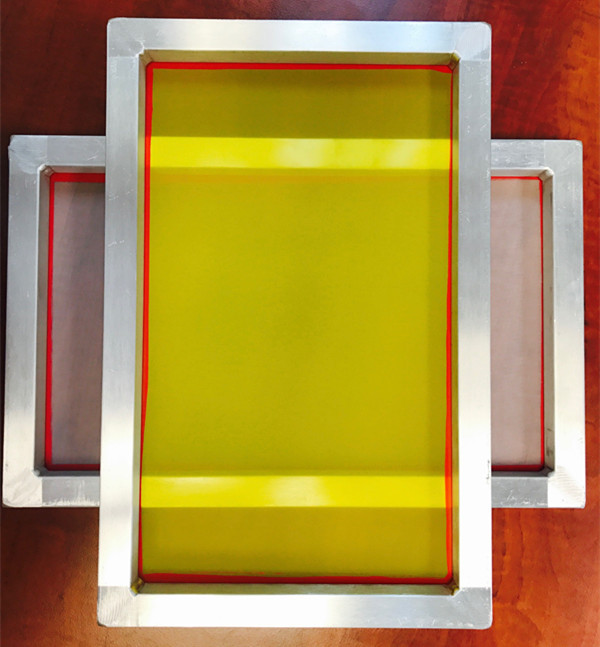 Aluminum Screen Printing, Size 9'' x 14'' Pre-stretched Frame