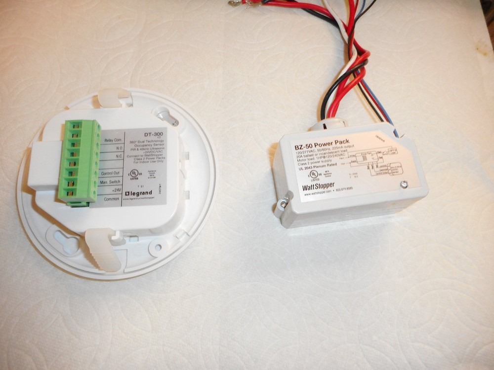 WattStopper DT-300 Ceiling Occupancy Sensor, 360 Degrees Coverage White