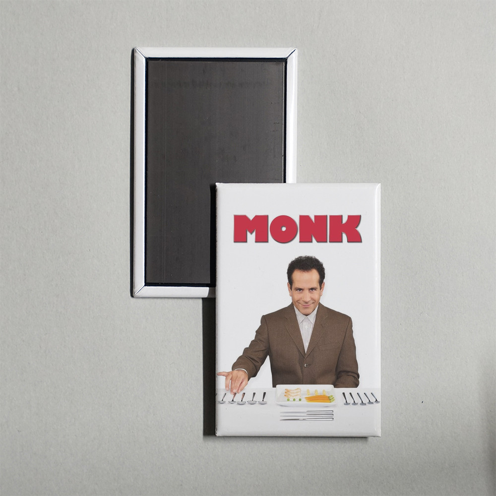 Monk Mini TV Show Poster Fridge Locker Magnet