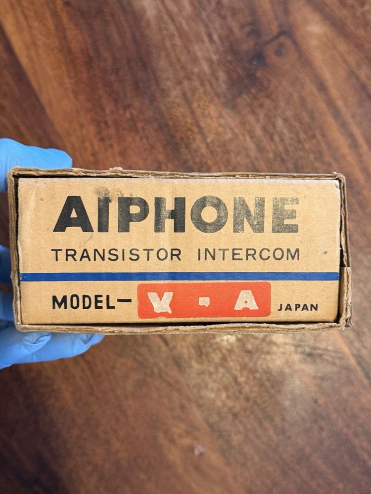 Vintage AIPHONE transistor Intercom Model V-A New Old stock