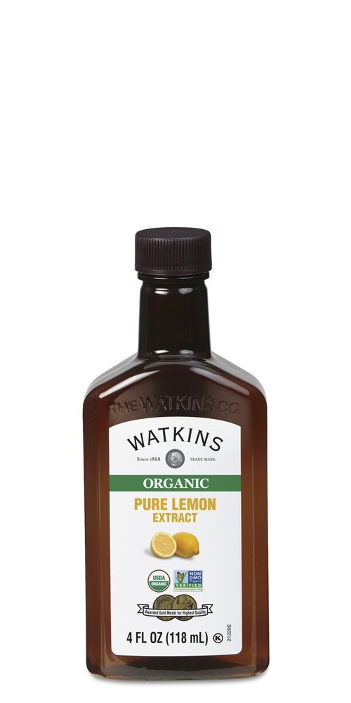 ORGANIC PURE LEMON EXTRACT, 4 FL. OZ.
