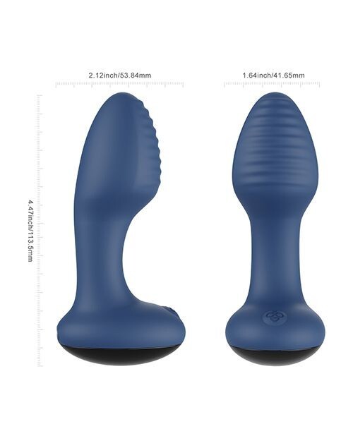 FRENZY ROTATING BUTT PLUG RECHARGEABLE VIBE