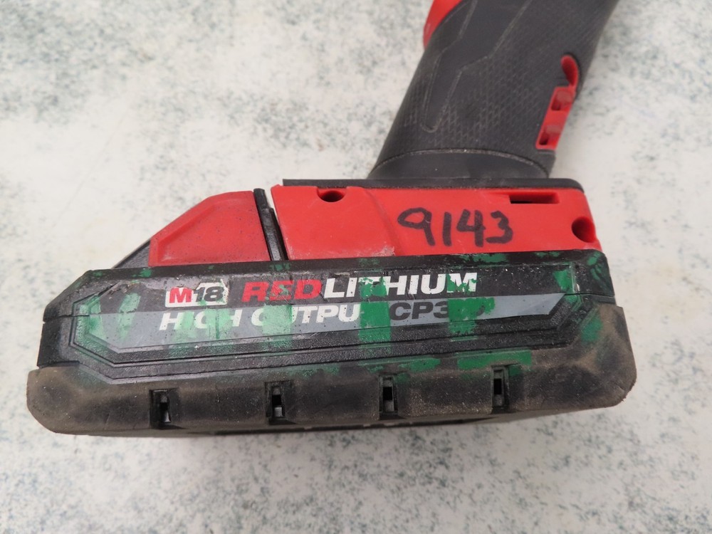Milwaukee 3 Tool Combo Kit 2 Batteries USED