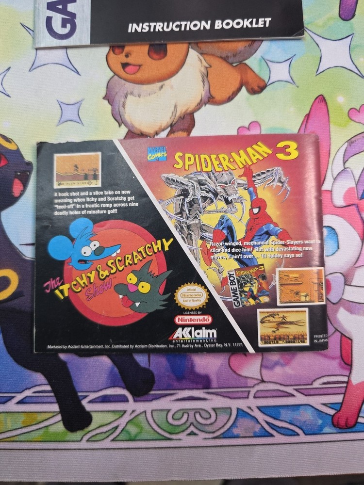 2 Nintendo Gameboy Manuals