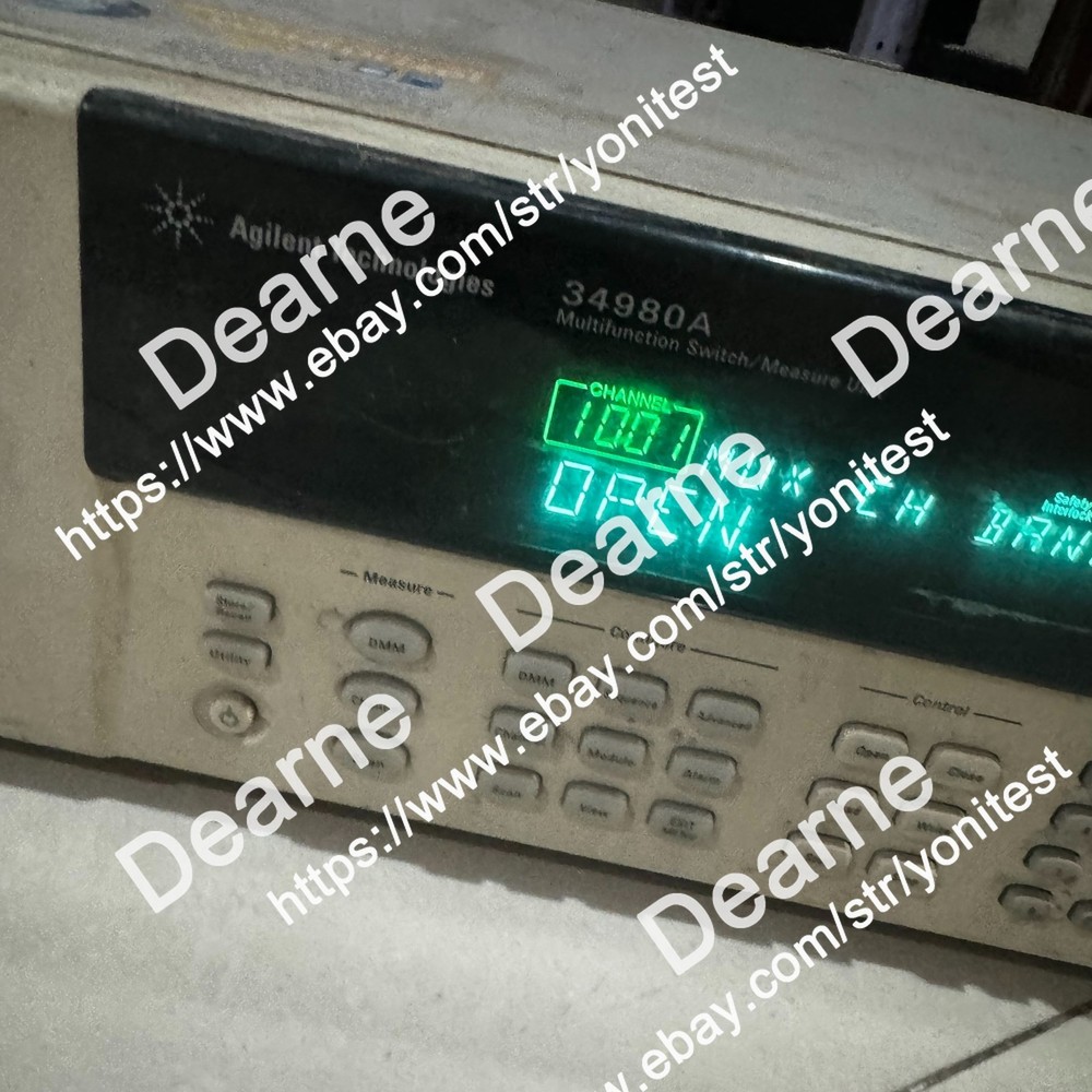 Keysight Agilent 34980A Multifunction Switch Measurement Unit