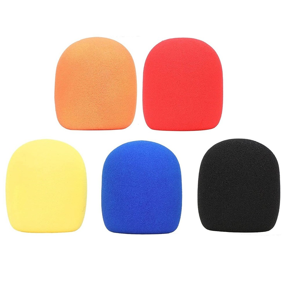 5 Pack Thicken Mic Windscreen Pof Filter Foam Windscreen for Sennheiser Wireless