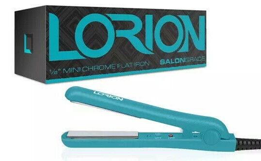 Lorion .5" Mini Chrome Flat Iron
