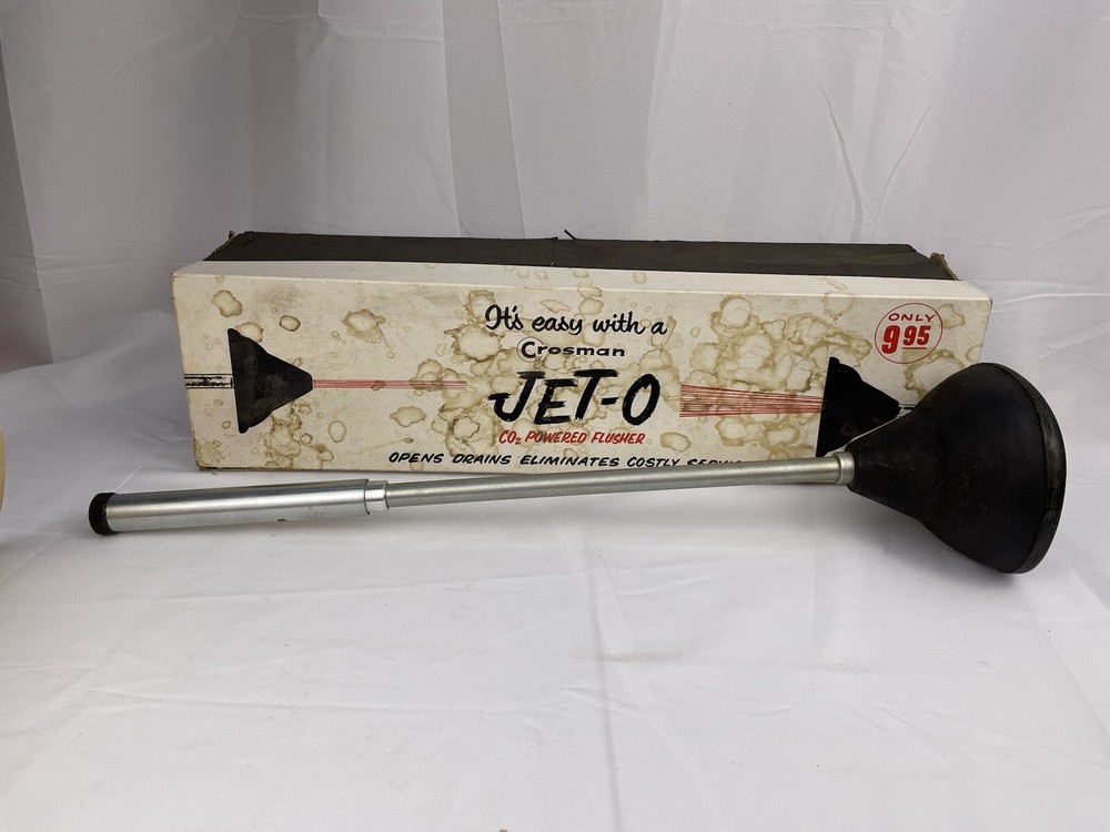 Prototype RARE JET-O CROSMAN C02 POWERED FLUSHER 1961