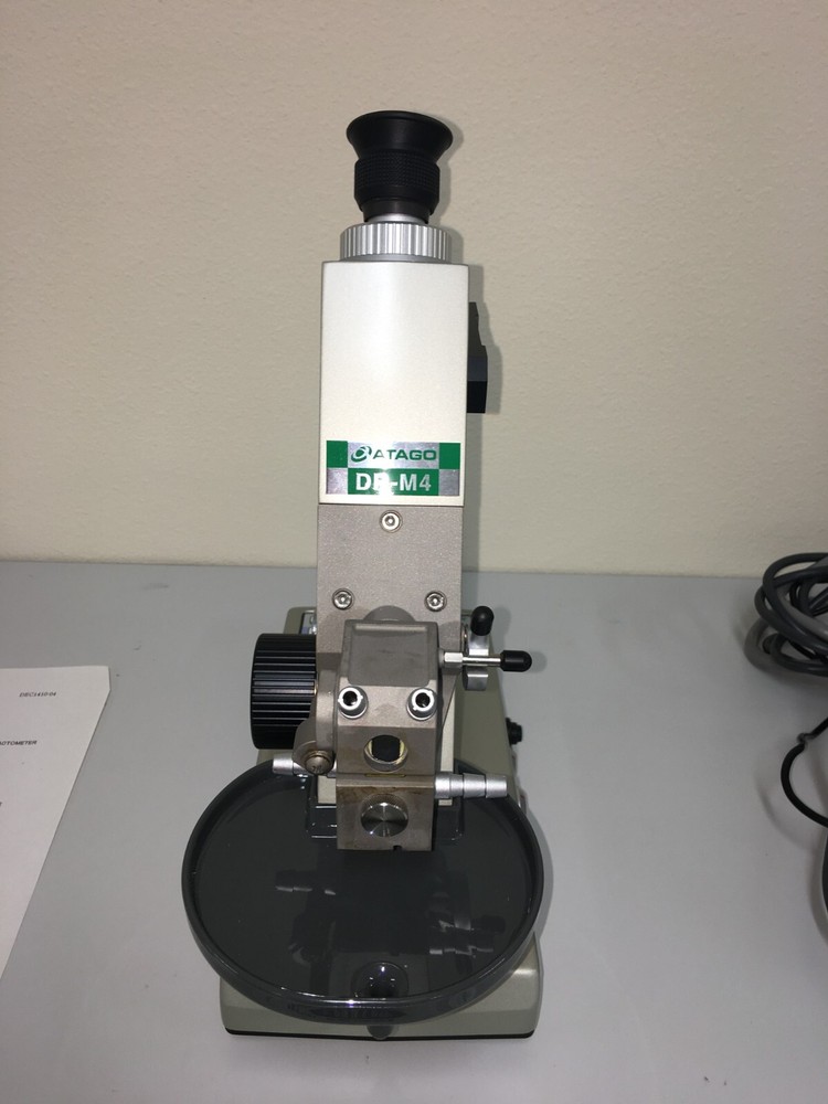 ATAGO DR-M4/1550 ABBE REFRACTOMETER WITH LIGHTSOURCE - Slightly Used!!!!!