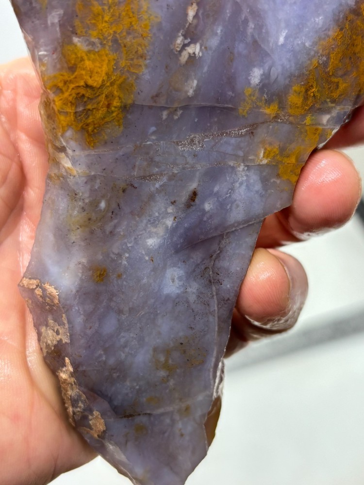 Mexican Cathedral Agate Slab Cabbing Lapidary Combo Ship Avail